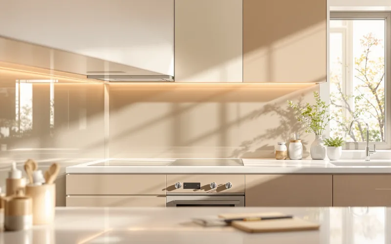 Crédence de cuisine en verre : la tendance qui transforme votre intérieur Crédence de cuisine en verre : la tendance qui transforme votre intérieur