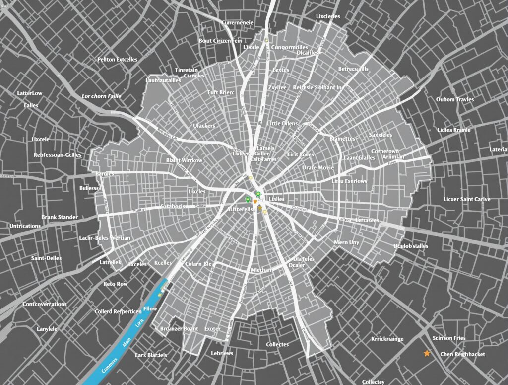 Zone d'intervention vitrier Bruxelles - 19 communes couvertes