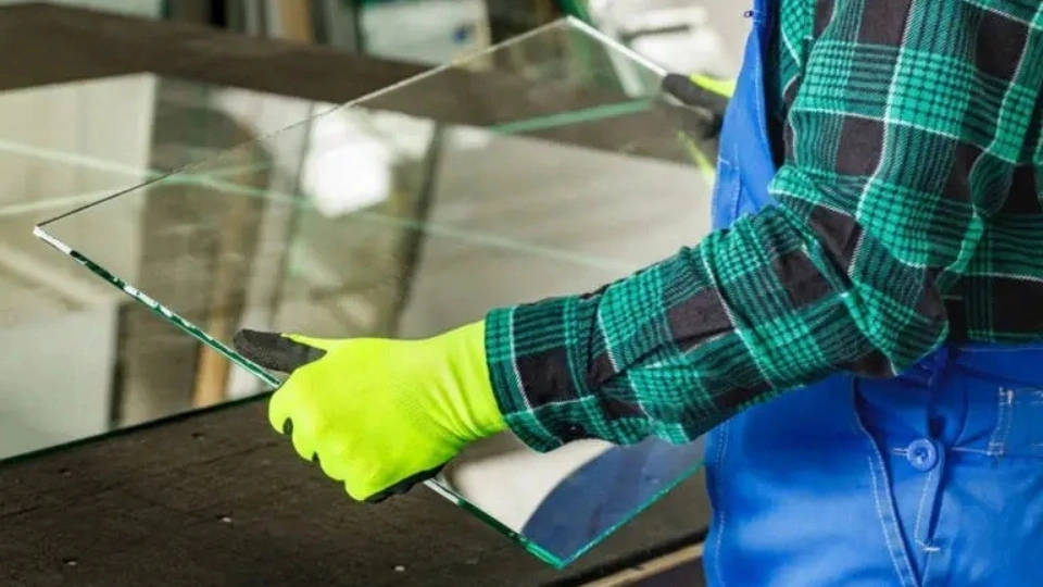 Camionnette d'artisan vitrier Anderlecht garée devant une maison typique à Anderlecht, prêt pour une intervention rapide 24/7 dans la commune.